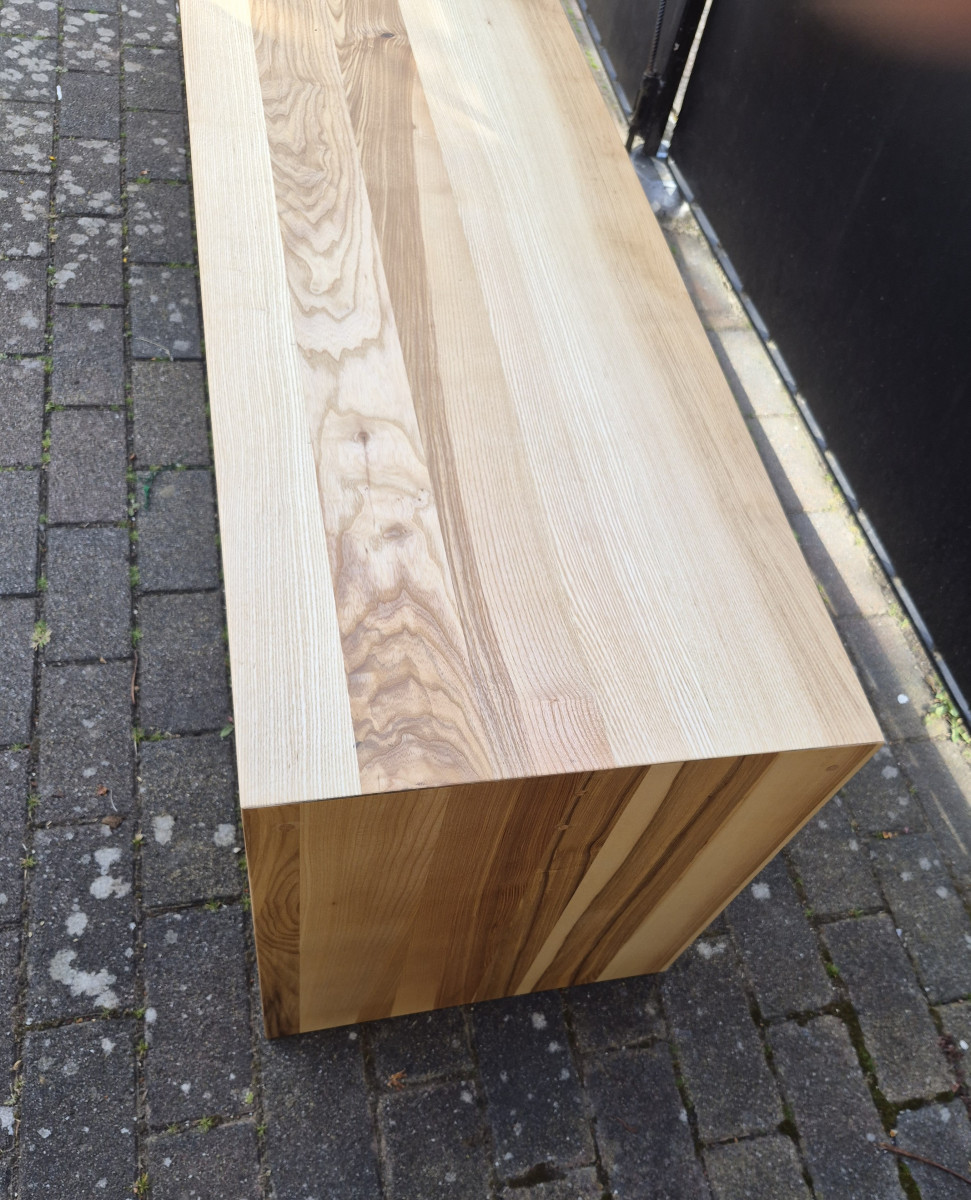 Bank Sitzbank Holzbank Esche neu